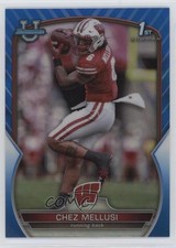 2022 Bowman U Chrome Blue Refractor 140/199 Chez Mellusi #86 15wb