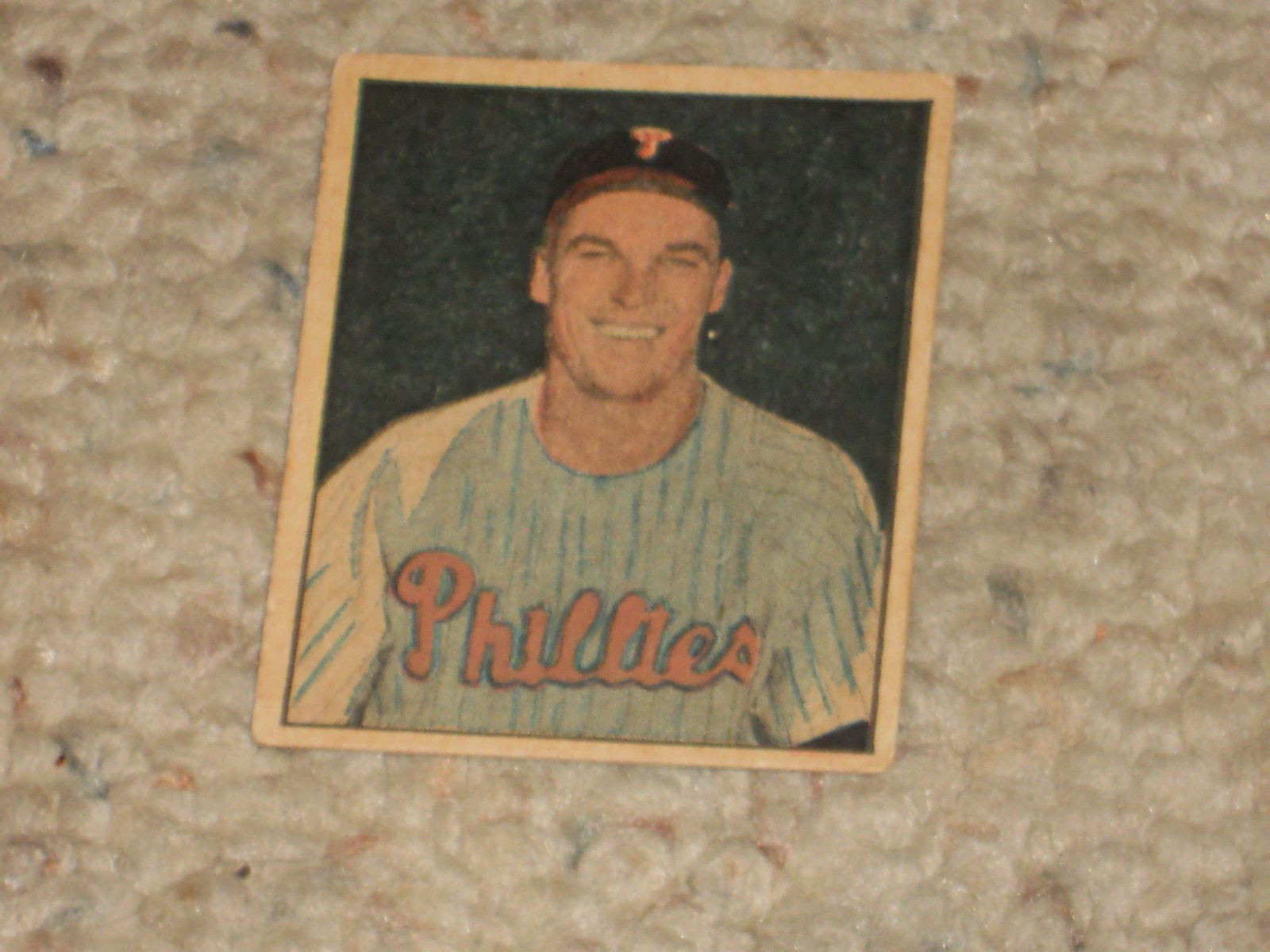Dick Sisler #3-8 Baseball Cards 1951 Berk Ross trading card — raw and PSA graded price guide