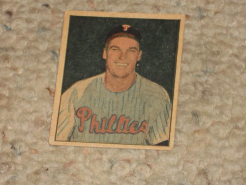 Dick Sisler #3-8 1951 Berk Ross card