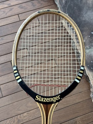 Slazenger Challenge Graphite 100 Wood Tennis Racquet Made In