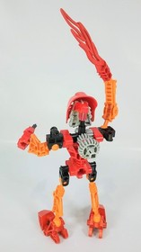 Lego Bionicle Toa 8534 Tahu - Complete - No Instructions or Canister - Year 2001