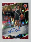 2025 Topps Chrome McDonald’s Jalen Haralson Auto #3/5 Red Ray-Wave Refractor