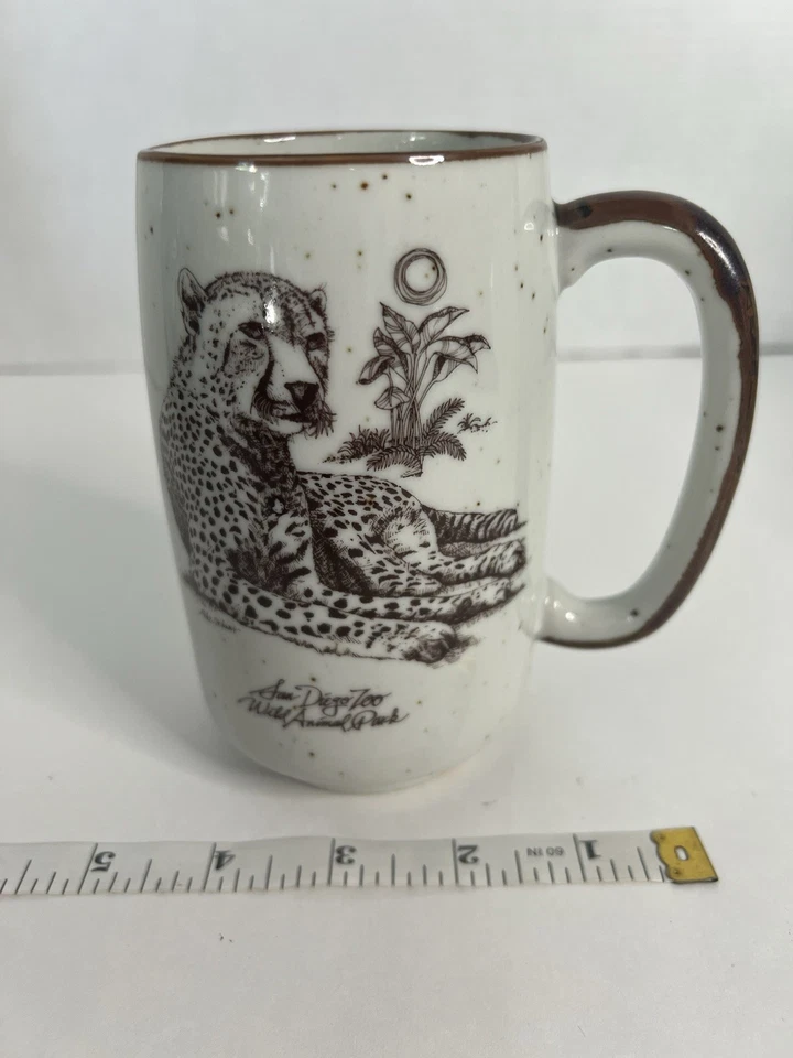 Otagiri GrandMugs San Diego Zoo Wild Animal Park Leopard Steins - Image 4 of 4