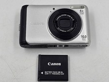 Canon PowerShot A3000 IS 10.0 MP Digital Camera Silver - Working