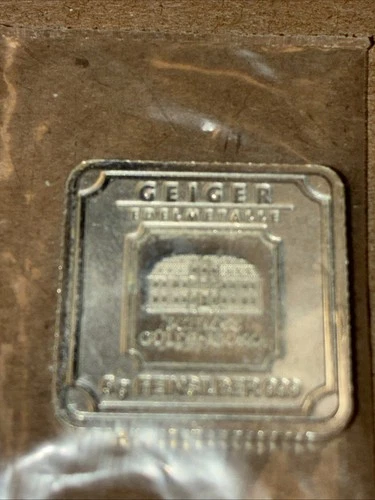 Geiger 5 Grams .999 Fine Silver Bar