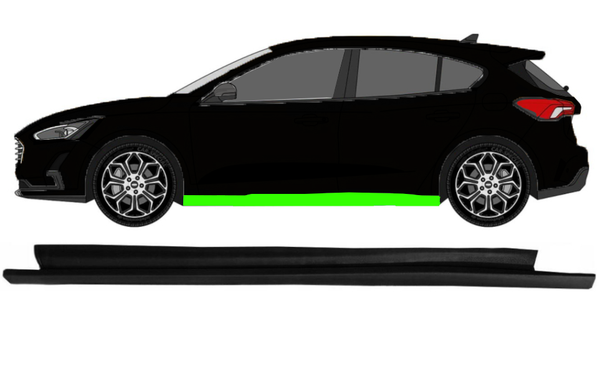 Schweller FüR Ford Focus 2018 - 2021 Links-image