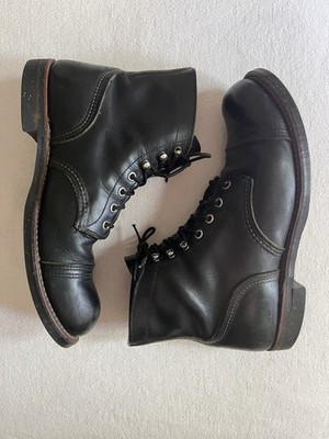 Red Wing Iron Ranger Gr 42 Schwarz