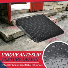 24"x29"x3" 1500LB Aluminum Loading Ramps-Heavy Duty Ramps For Lawn Tractors ATVs