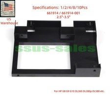 Lot 661914-001 2.5" to 3.5"HDD Adapter Tray for HP G8 G9 G10 DL360 DL380p DL580