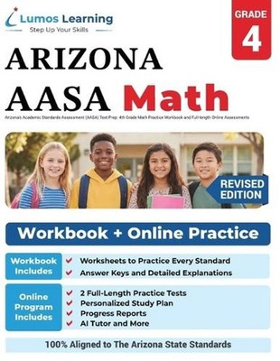Arizona's Academic Standards Assessment (AASA) Test Prep: 4th Grade Math Practic