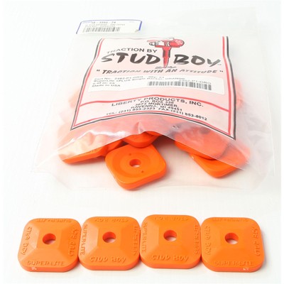 Stud Boy Super-Lite Plus Backers Orange 24/Pack 2462-P1-ORG