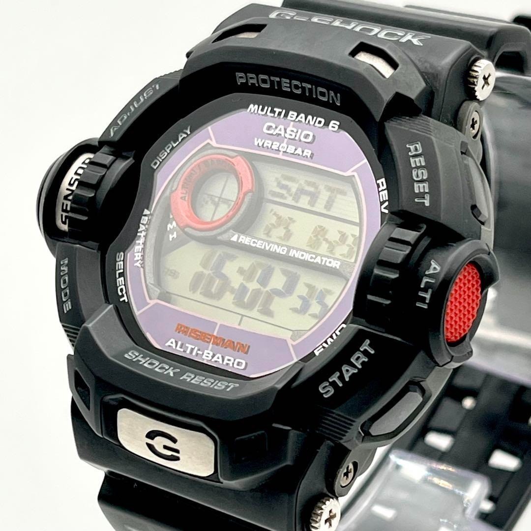 Working】CASIO G-SHOCK GW-9200J Riseman Tough Solar Radio