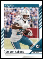 2024 Donruss De'Von Achane 236 Miami Dolphins