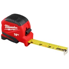 Milwaukee Tool 48-22-1716 16Ft Compact Tape Measure