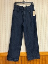 NWT Universal Thread High Rise Wide Leg Jeans Women  s Size 8 Comfort Stretch
