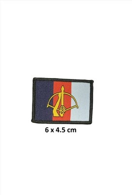 Luftverteidigung Pfeil und Bogen Gelenk Bodenbasiert Aufnäher Patch Jeans Lederkleidung