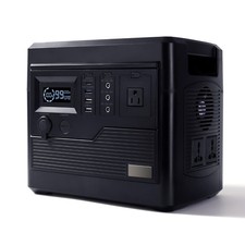 Portable Power Station 1000W, LiFePO4 Battery, Outdoor Generator for Camping
