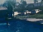 Candlelight Lodge Swimming Pool, Lake Wales Florida: 1950's 35mm Slide LOT x6 — photo 4