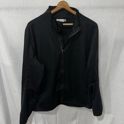 KJUS Softshell Full Zip Dweight Jacket Black Mens Size 50 / Medium - product listing photo