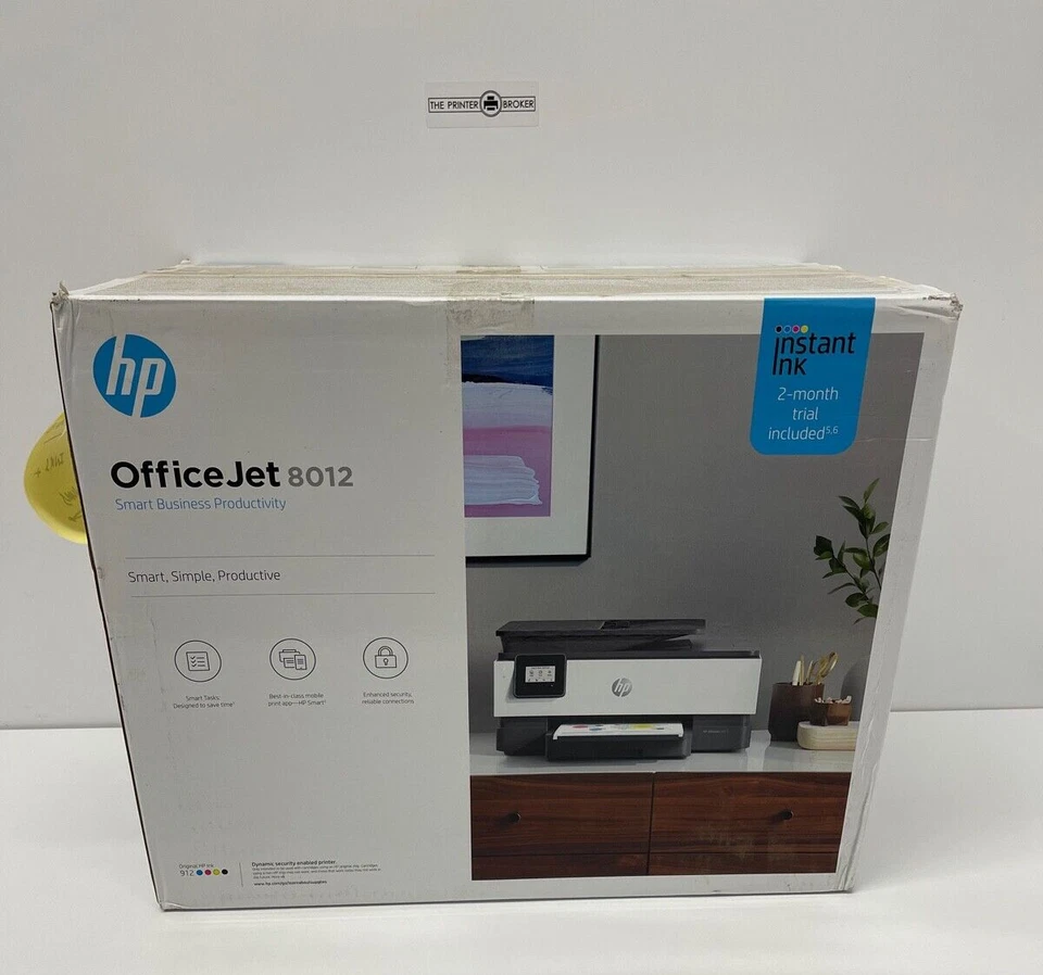 Impresora multifunción de inyección de tinta a color HP OfficeJet 8012 A4 1KR71B - Imagen 4 de 4