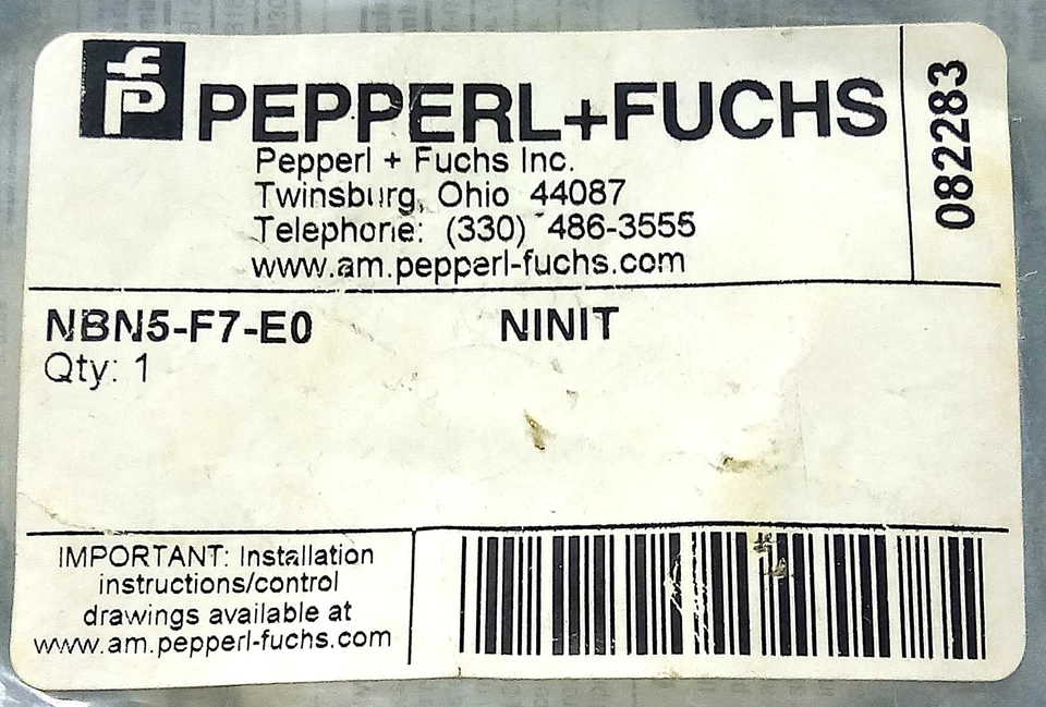 Pepperl Fuchs NBN5-F7-E0 10-60 V DC Inductive Proximity Sensor - Image 3 of 3