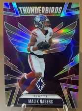 2025 Panini Phoenix - Thunderbirds Malik Nabers #39 NY Giants