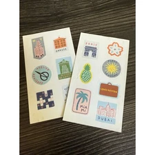 Louis Vuitton Agenda Travel Around The World Stickers 