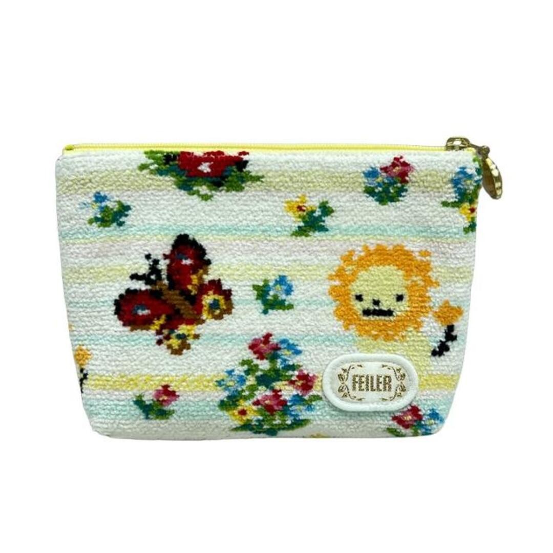 Feiler Pouch - White Yellow Multi Barneys Newyork… - image 2