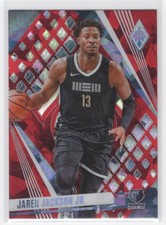 #196 2024-25 Panini Phoenix Red Ice Jaren Jackson Jr. Memphis Grizzlies