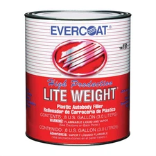 Fibre glass Evercoat LITE WEIGHT 100151 High Production Plastic Body Filler, 3 L