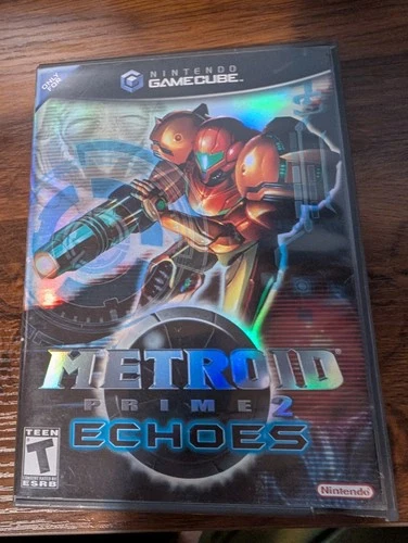 Nintendo GameCube Metroid Prime 2: Echoes (2004) w/manual, inserts, and disc