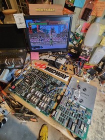 MORTAL KOMBAT 1 PCB JAMMA ARCADE BOARD SET 5.0 REV WORKING!!! (T-UNIT) MIDWAY