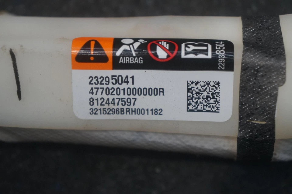 Cabezal derecho airbag cortina doble cabina 84487866 Chevrolet Silverado 1500 Foto 4 de 4