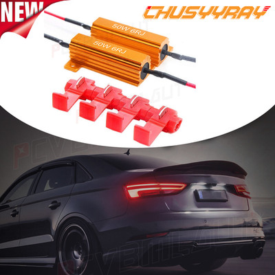 50W 6ohm 2x Brand New Load Resistors Error Free LED Load Resistors