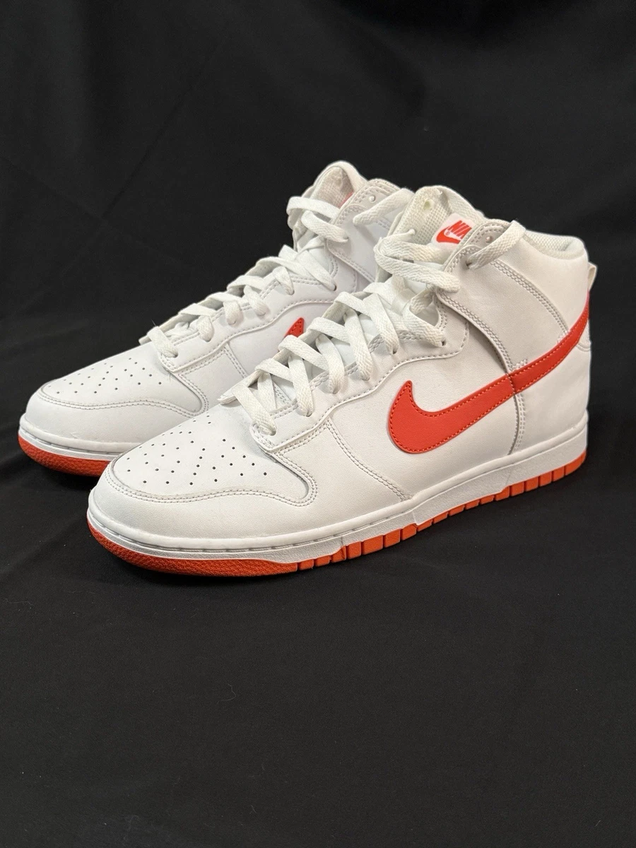 Preços baixos em Nike Dunk High White Orange 2022 | eBay