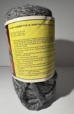 VTG Maxi Cord Herculon Twisted GREY 6mm 55Yards Synthetic 611 GRAY SPECK