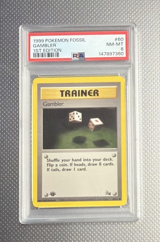 Gambler (1st Edition) graded PSA 8 for sale on eBay