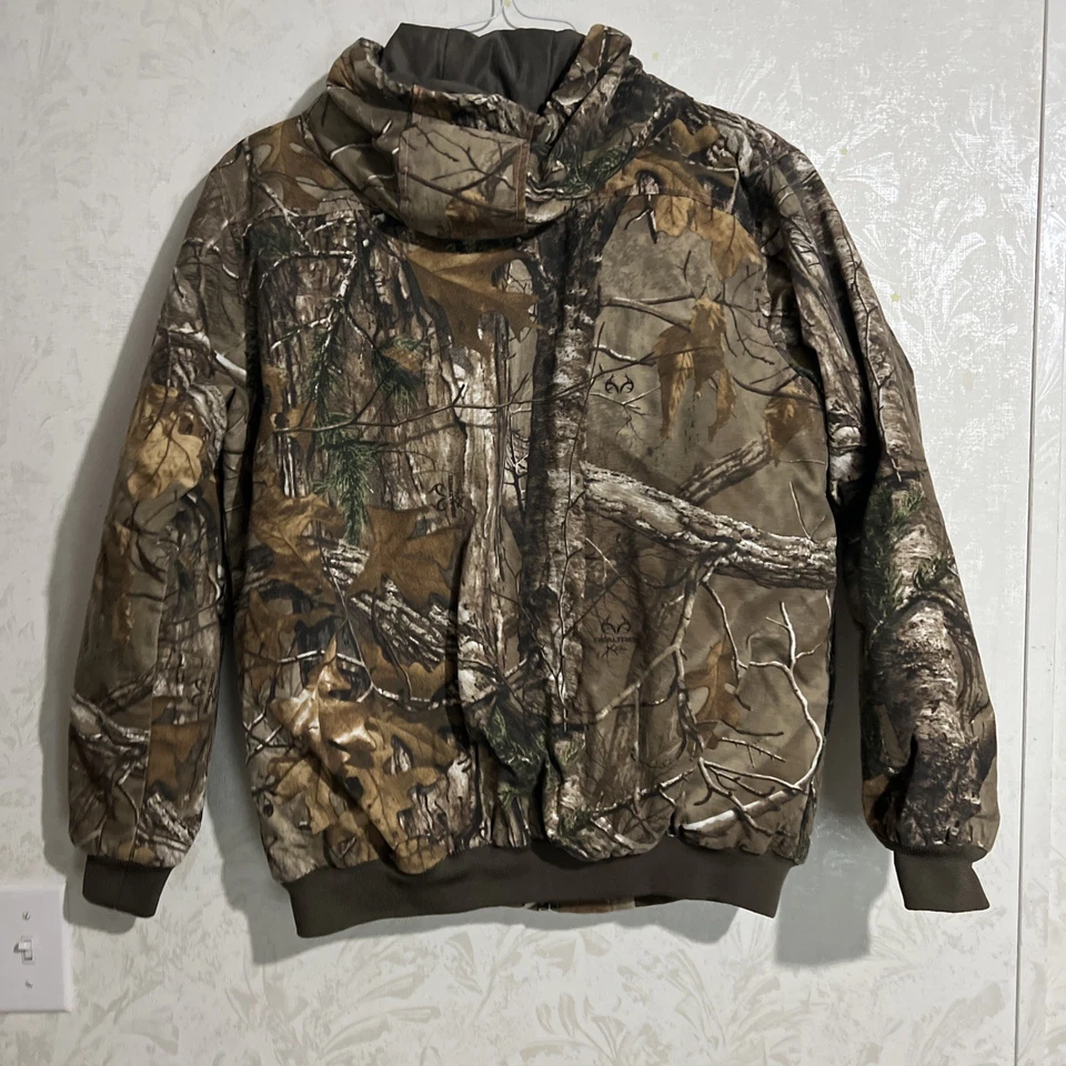 Game Winner Hooded Jacket Coat Women Large Camouflage Hunting Outdoors Pocketed - Image 2 of 4