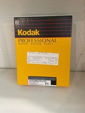 Kodak Kodabrome II RC 8x10 Glossy Grade F1 Black White Paper 250 Sheets NEW