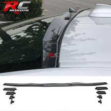 Universal Fit Top Rear Roof Spoiler Wing Adjustable Splitter Carbon Fiber Print