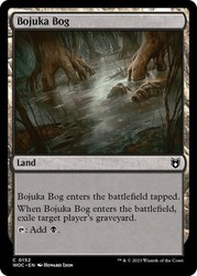 Bojuka Bog #152 Common Commander: Wilds of Eldraine MTG