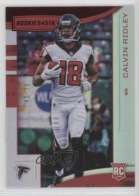 2018 Panini Rookies & Stars Rookies Longevity 42/75 Calvin Ridley #109 RC 00am