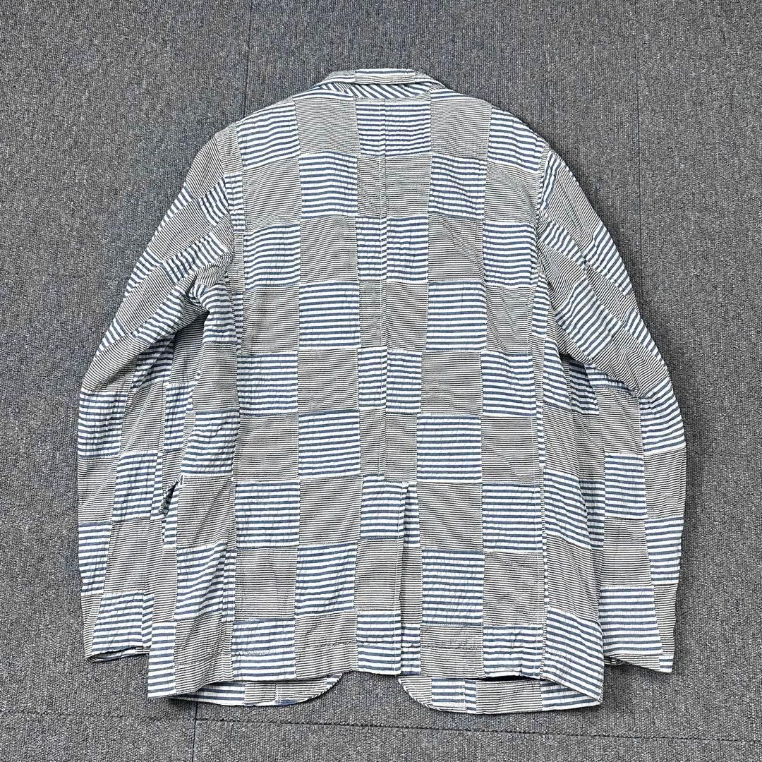 BEAMS PLUS Patchwork Tailored Jacket Men's L Seer… - image 2