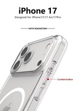 Image of Clear Case with MagSafe for iPhone 17 Pro Max ,17 air,17pro and 17plus