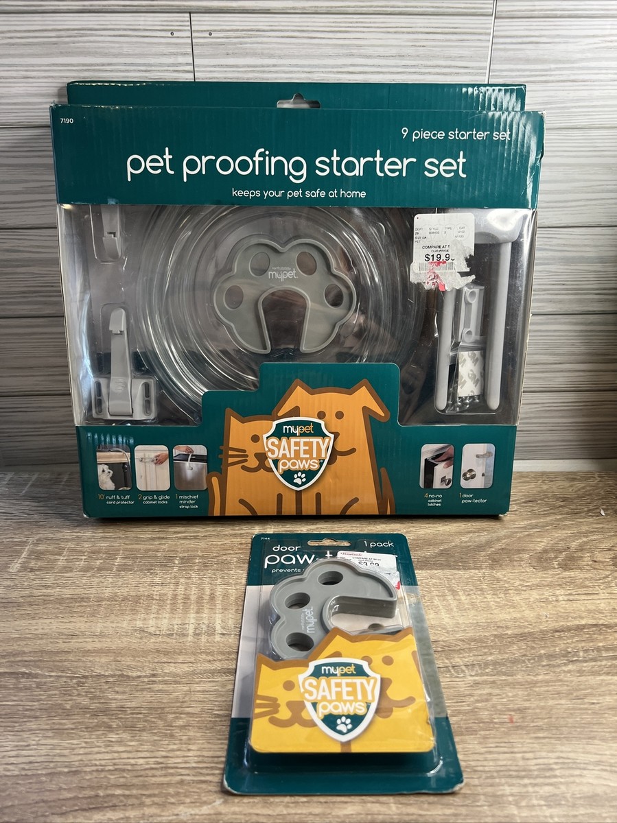 Pet Proofing Starter Set Pieces Set Keeps Your Pets Safe At Home
