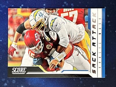 2023 Score 'Sack Attack' #14 Khalil Mack Los Angeles Chargers