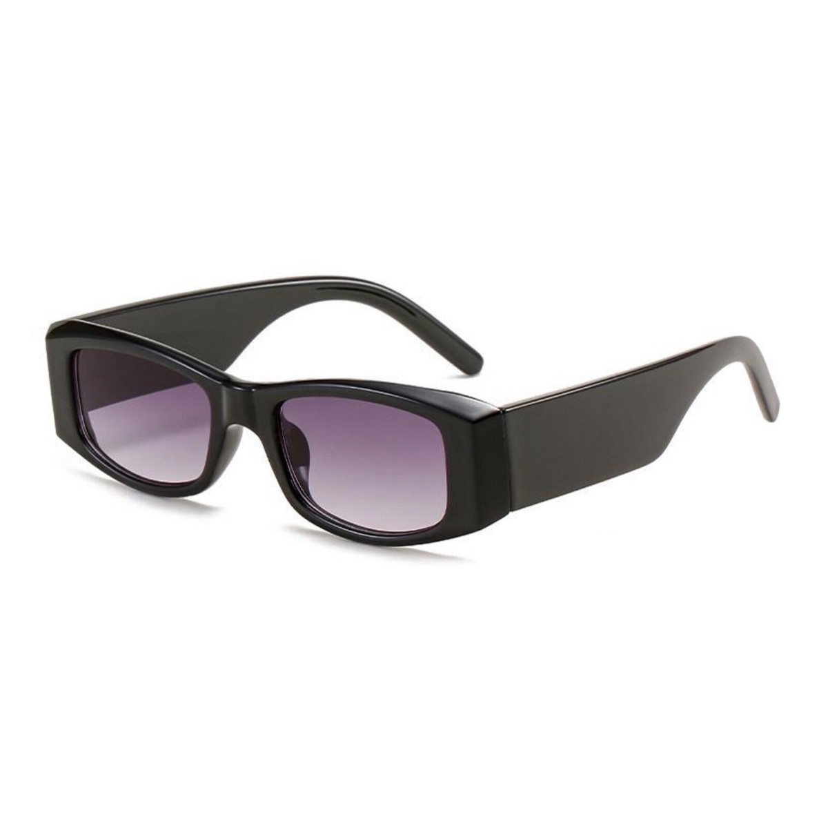 Purple Tint Small Black Square Frame Swift Men Women  display picture 1