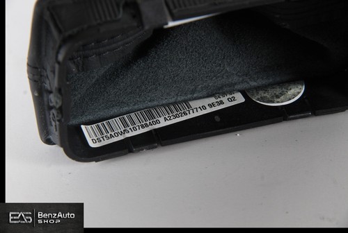 05-12 Mercedes R230 SL550 SL55 Shifter Shift Knob Boot Cover Keyless Go OEM - Picture 11 of 11