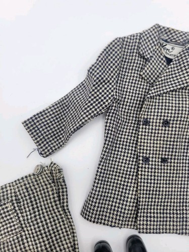 Tlc Vintage Ken Big Business Suit 1434 Jacket Pants Shirt Shoes Houndstooth - Picture 3 of 21