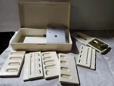 Vintage Sears Kenmore Sewing Machine Parts buttonholer+plate (Y20x s6)